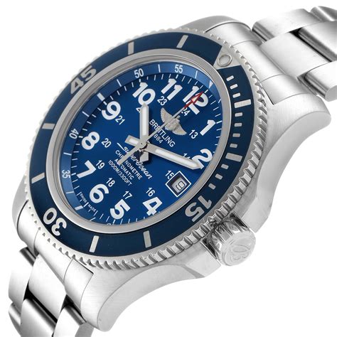 breitling superocean ii 44mm lug size|breitling superocean 44 special blue.